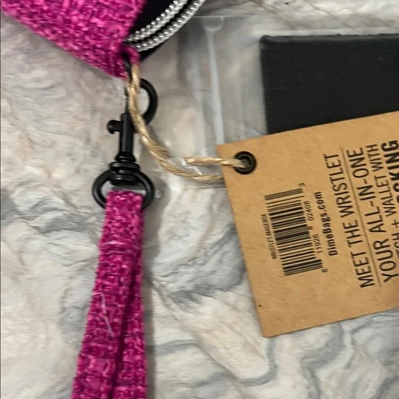 Dime Bags Pink Wristlet/Wallet - Picture 6 of 6